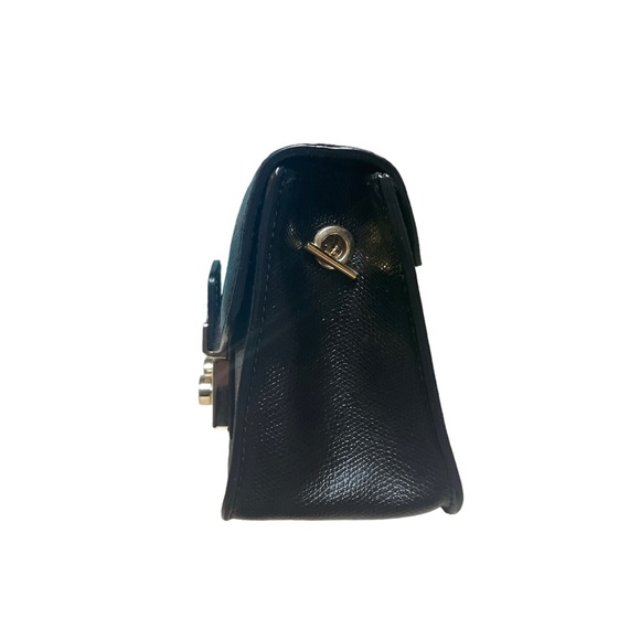 Furla Metropolis Mini Cross-body Bag | textured leather gold-tone chain strap - Picture 9 of 13